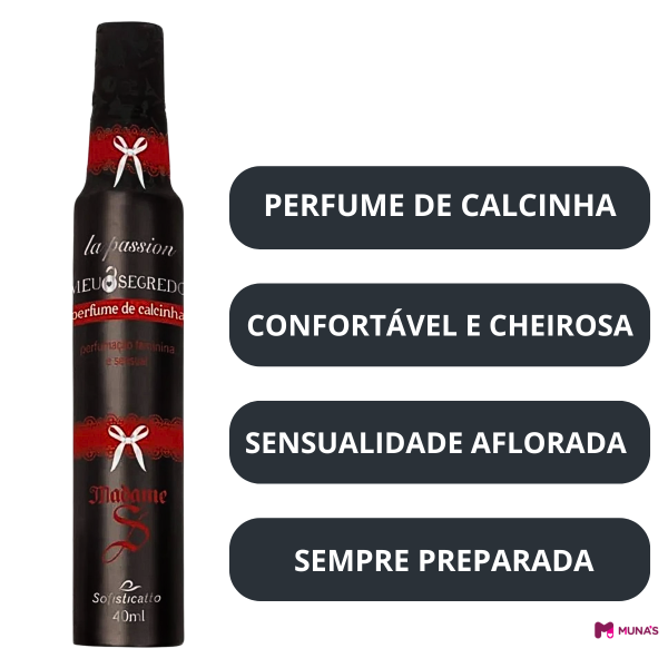 Perfume de Calcinha Sensual Sedução MadameS - Image 2