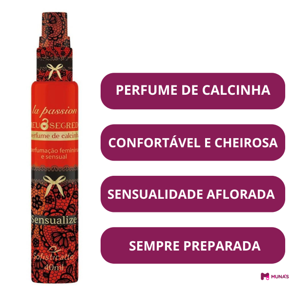 Perfume de Calcinha Sensualize Sensual Sofisticatto - Image 2