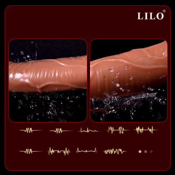 Prótese Realística com Controle Remoto Vibrador com 10 Modos Prótese com Rotação Brinquedo Sexual Realístico Prótese com Ventosa Vibrador Recarregável Prótese de Silicone Brinquedo Erótico com Controle Privacidade na Compra de Produtos Íntimos Atendimento Personalizado em Sex Shop Online