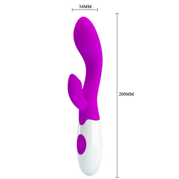 Vibrador Ponto G com Estimulador Clitoriano - 30 Modos de Vibração - Imagem 6