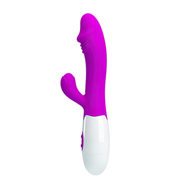 Vibrador Pretty Love Estimulador Clitoriano Vibrador com 30 Modos Vibrador Realístico Brinquedo Sexual Dupla Estimulação Vibrador de Silicone Vibrador Discreto Prazer Feminino Vibrador com Glande Acessório Íntimo de Qualidade