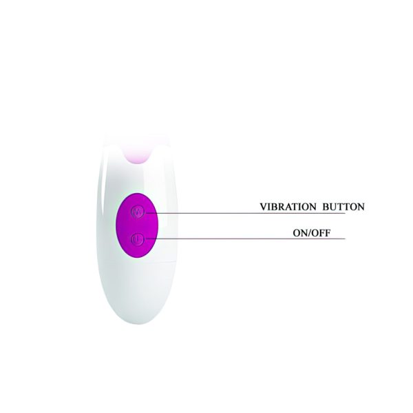 Vibrador Pretty Love Estimulador Clitoriano Vibrador com 30 Modos Vibrador Realístico Brinquedo Sexual Dupla Estimulação Vibrador de Silicone Vibrador Discreto Prazer Feminino Vibrador com Glande Acessório Íntimo de Qualidade