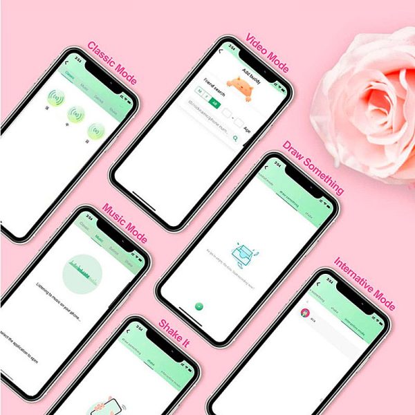 Vibrador de calcinha Controle por app Vibração Bluetooth Prazer discreto Produtos eróticos Privacidade absoluta Produtos autênticos Atendimento ao cliente Munas Moda Intima