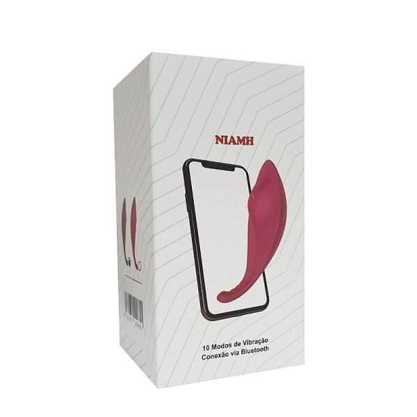 Vibrador de calcinha Controle por app Vibração Bluetooth Prazer discreto Produtos eróticos Privacidade absoluta Produtos autênticos Atendimento ao cliente Munas Moda Intima