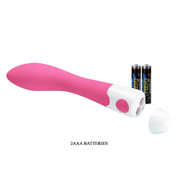 Vibrador ponto G, Estimulador de ponto G, Vibrador 30 modos, Silicone macio, Vibrador feminino, Vibrador ABS, Vibrador ergonômico, Vibrador com pilhas AAA, Vibrador pessoal, Vibrador de alta qualidade