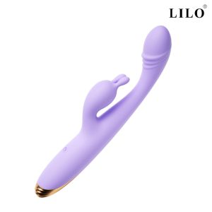 vibrador ponto g, vibrador recarregável, dupla estimulação, prazer incomparável, design moderno, design ergonômico, cabeça flexível, múltiplas zonas erógenas, 10 modos de vibração, controle intuitivo, um único botão, fácil de operar, silicone + ABS, material seguro, toque suave, fácil de limpar, recarga USB, prazer íntimo, jornada sensorial, experiência gratificante, comprar vibrador ponto g, vibrador para mulheres, vibrador para orgasmo, intensificar o prazer, novas dimensões de prazer, vibração suave, vibração intensa, produto erótico, brinquedo sexual, exploração sexual, bem-estar sexual, saúde sexual, satisfação sexual, vibrador clitóris, vibrador vaginal, vibrador estimulador, dimensões 18 cm, diâmetro 2,4 cm, peso 123g, limpar com sabão neutro, usar com lubrificante à base de água, vibrador LILO, vibrador com dupla estimulação