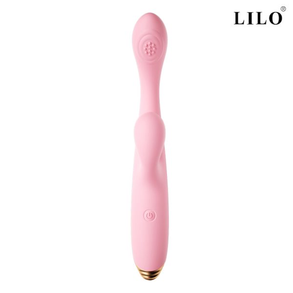 vibrador ponto g, vibrador recarregável, dupla estimulação, design sofisticado, sensações sublimes, prazer elevado, experiências íntimas, máxima satisfação, funcionalidade moderna, design de vanguarda, cabeça flexível, estímulos localizados, zonas erógenas, necessidades sensoriais, 10 modos de vibração, vibrações personalizáveis, um único botão, uso intuitivo, sem complicações, silicone + ABS, suavidade, segurança, durável, ecológico, bem-estar sensorial, autodescoberta, deleite incomparável, comprar vibrador ponto g, prazer pessoal, vibrador para mulheres, orgasmo feminino, intensificar o prazer, autoconhecimento, exploração íntima, jornada de prazer, novas alturas de prazer, produto erótico, brinquedo sexual, saúde sexual, vibrador com dupla estimulação, dimensões 18 cm, diâmetro 2,4 cm, peso 123g, manutenção fácil, lubrificante à base de água, vibrador LILO