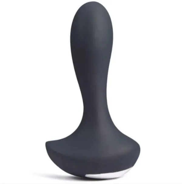plug anal recarregável, plug anal vibrador, silicone cirúrgico, controle remoto vibração, brinquedo adulto, sex toy silencioso, vibrações potentes, plug resistente à água, acessório erótico seguro