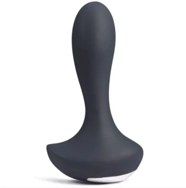 plug anal recarregável, plug anal vibrador, silicone cirúrgico, controle remoto vibração, brinquedo adulto, sex toy silencioso, vibrações potentes, plug resistente à água, acessório erótico seguro