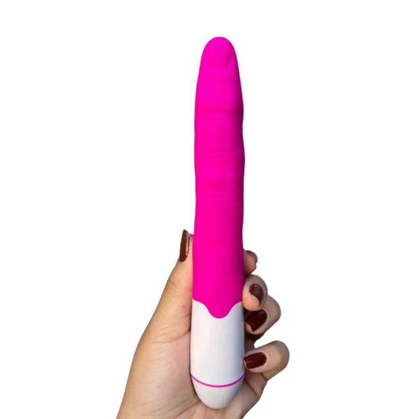 vibrador ponto G, vibrador clitóris, vibrador recarregável, silicone cirúrgico, 10 modos de vibração, prazer íntimo, sex shop.
