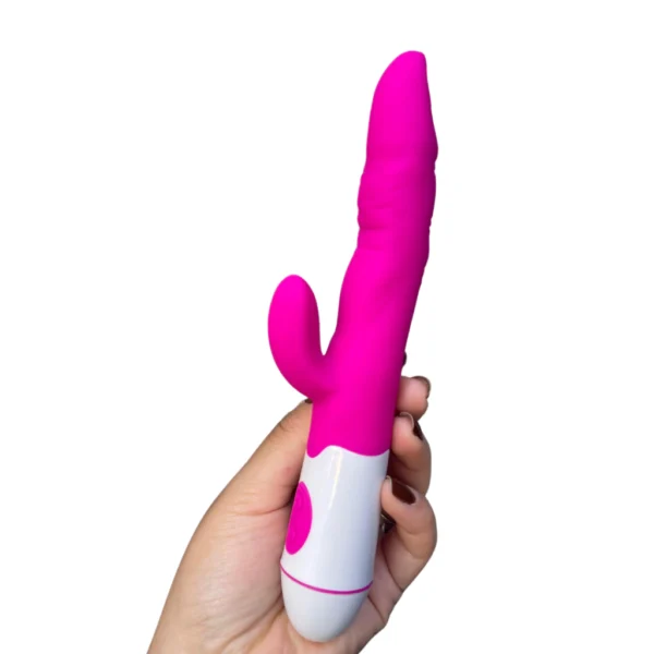vibrador ponto G, vibrador clitóris, vibrador recarregável, silicone cirúrgico, 10 modos de vibração, prazer íntimo, sex shop.